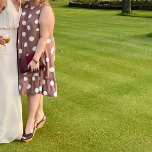 Loft Polka Dot Shift Dress